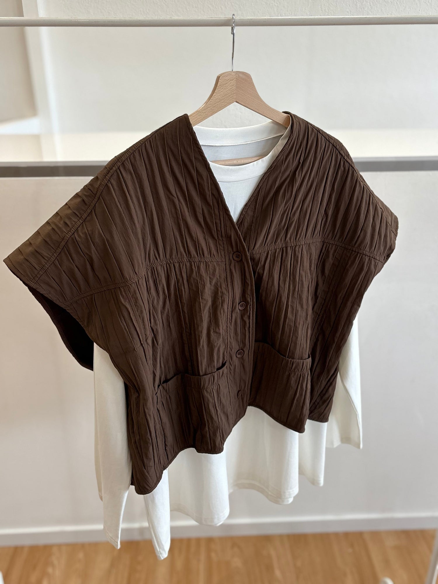 Giacca senza maniche Elya