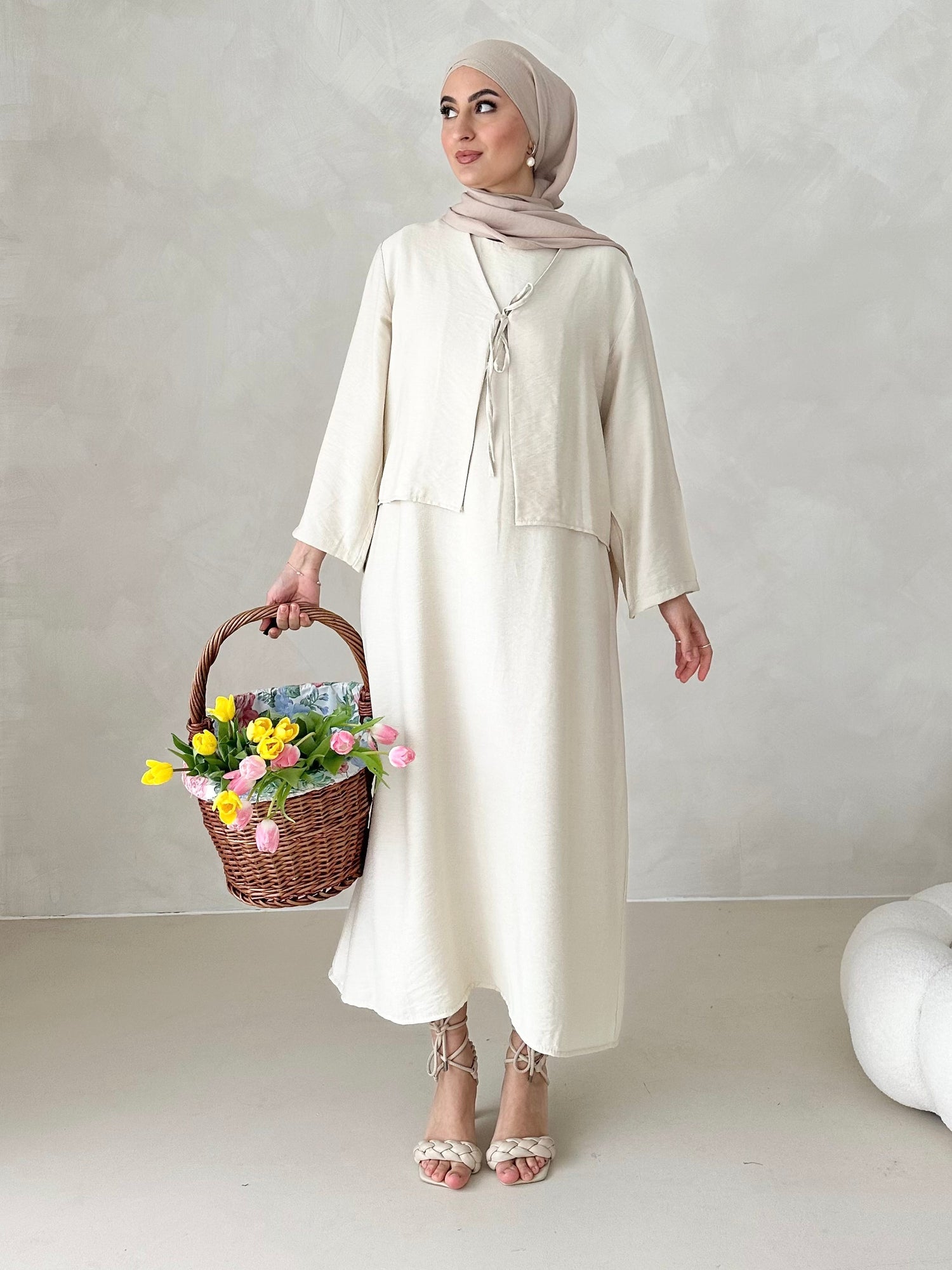 Abito a campana in 2 pezzi