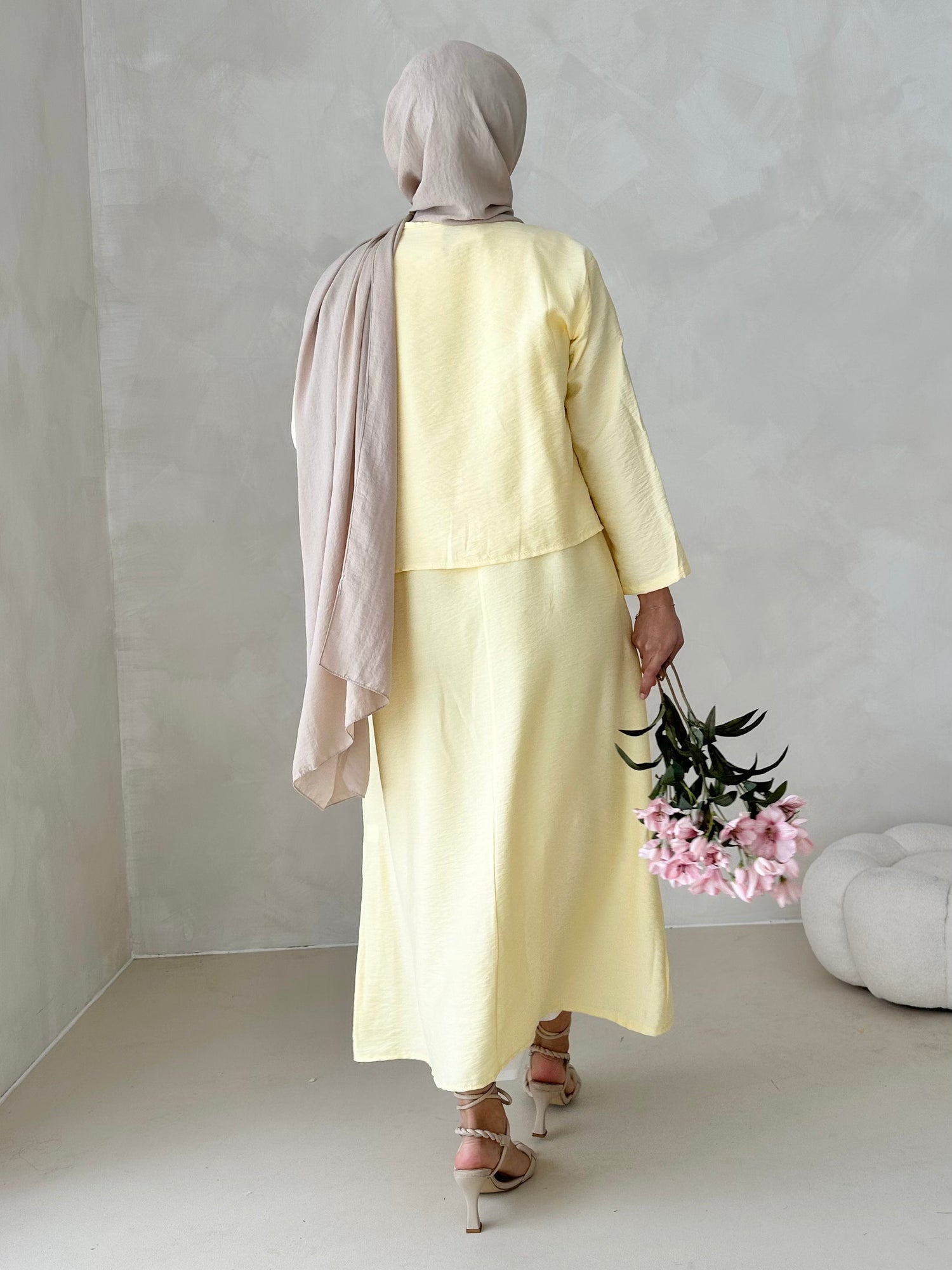 Abito a campana in 2 pezzi